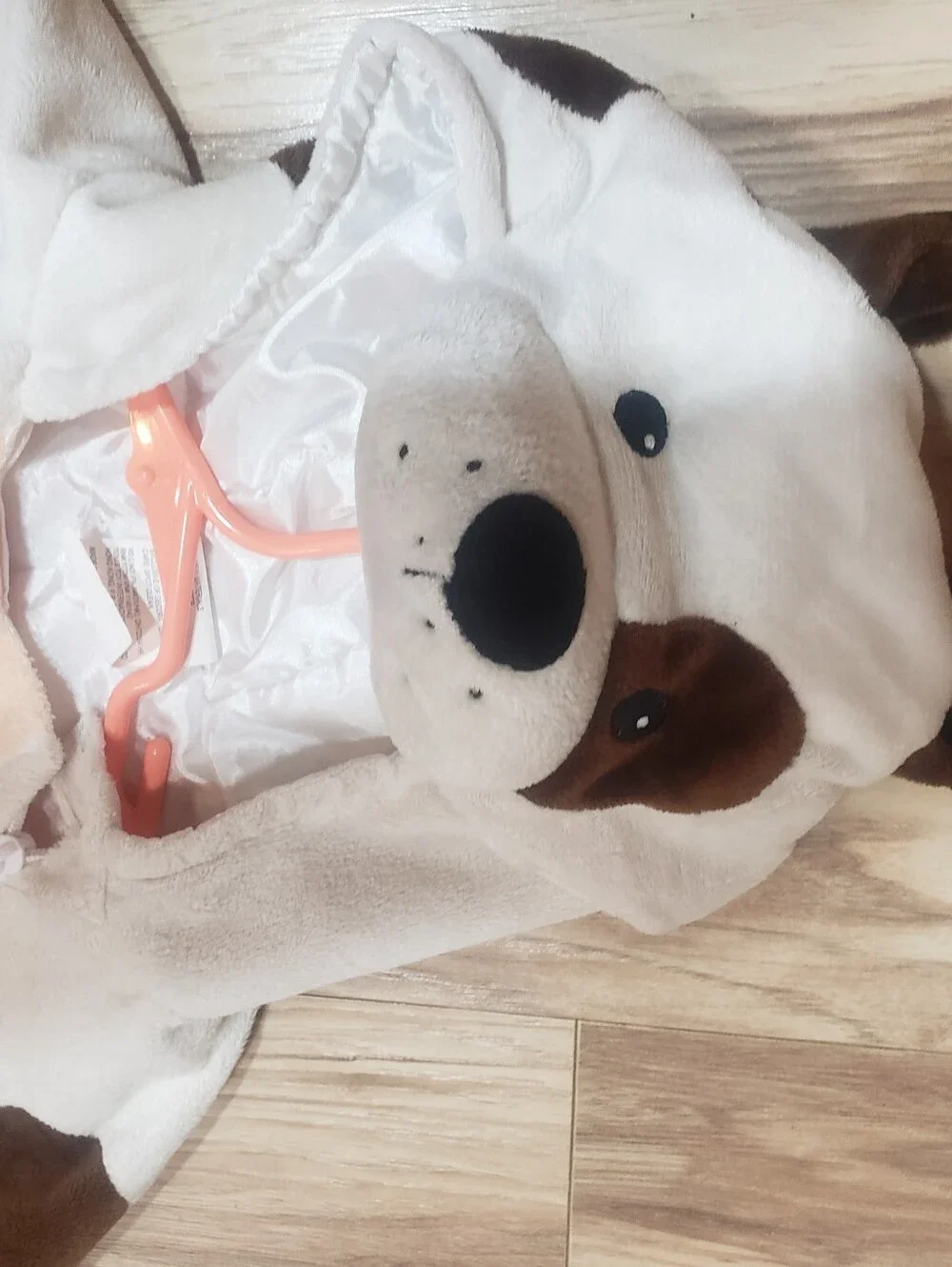 Halloween Costume Zip Up One Piece With Hood Puppy 12-24 Months